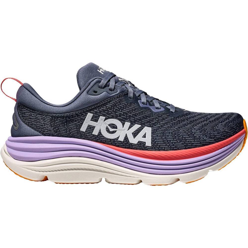 NEW HOKA women's gaviota 5 shoe in anchor grapefruit